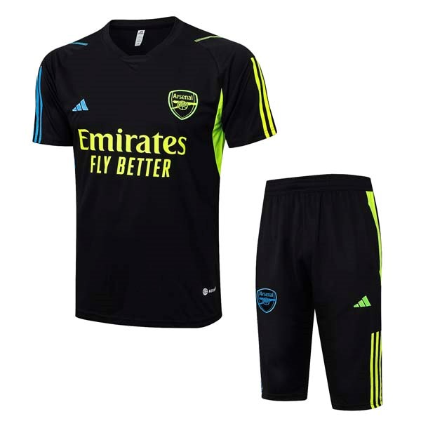 Camiseta Entrenamiento Arsenal Conjunto Completo 2023-24 Negro